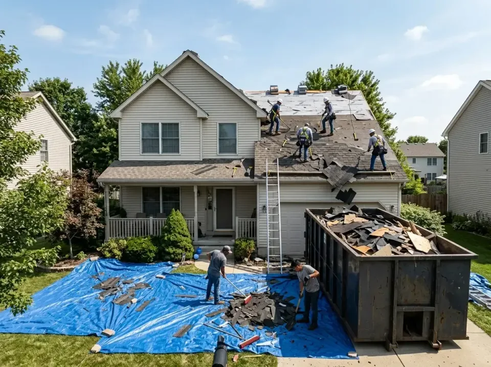 roof-replacement-debris-remova-004 — frequently asked questions, Cheapest Dumpster Rentals in Redondo Beach, CA